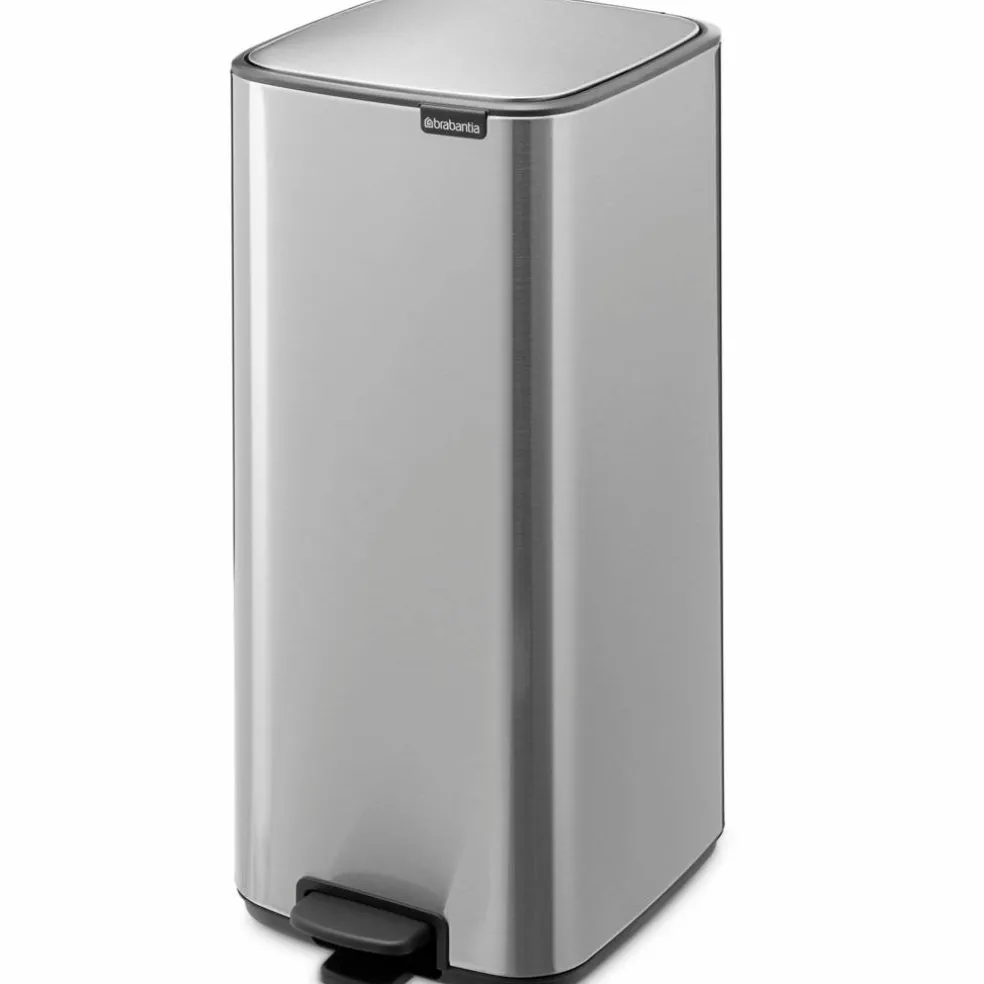 Bo pedalhink 30 liter, mattborstat stål