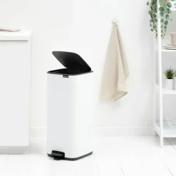 Bo pedalhink 30 liter, mattborstat stål