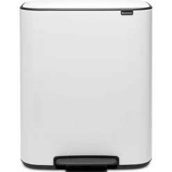 Bo pedalhink 2 x 30 liter, mattborstat stål