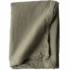 Bordsduk i linne 145x270 cm, olive