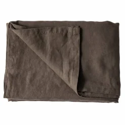 Bordsduk i linne 145x270 cm, taupe