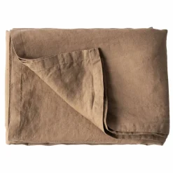 Bordsduk i linne 145x270 xm, hazelnut