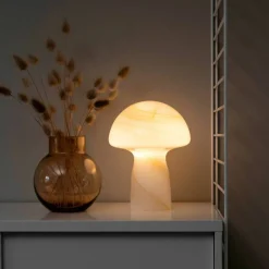 Bordslampa 16 cm, beige