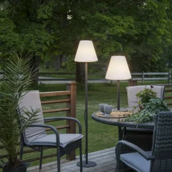 Bordslampa kreta 60 cm. för uteplatsen