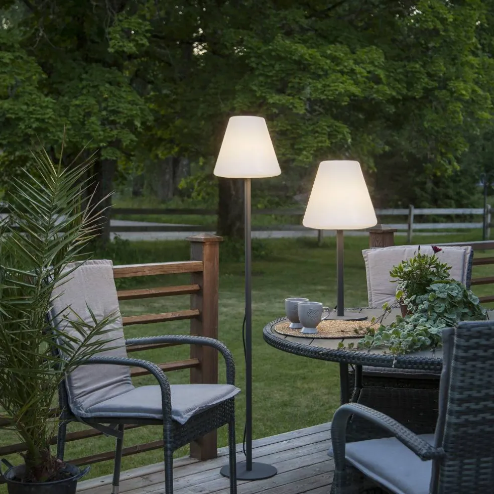 Bordslampa kreta 60 cm. för uteplatsen