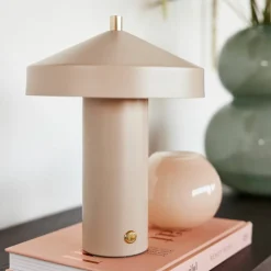 Bordslampa, olive