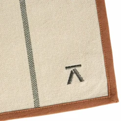 Bordstablett 50 × 36 cm, grön/brun