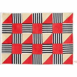 Bordstablett, stripe red