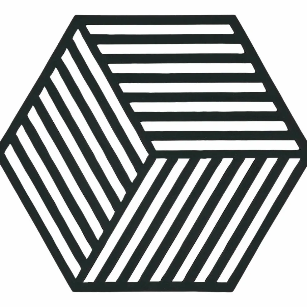 Bordsunderlägg Black Hexagon