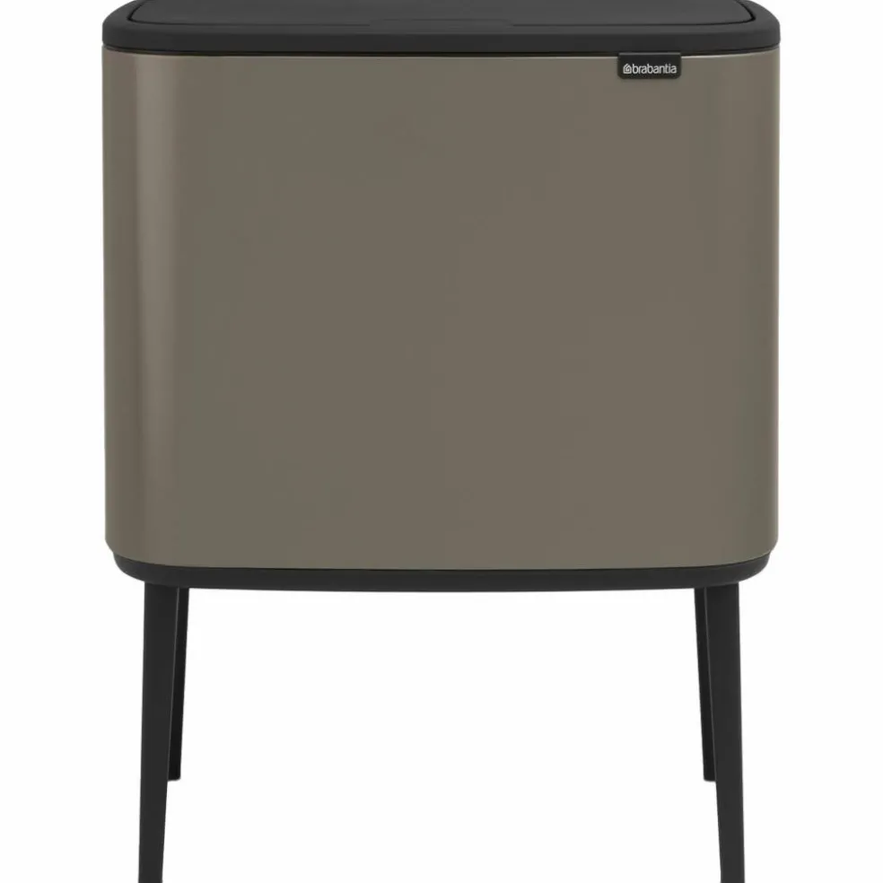Bo Touch Bin soptunna 11 + 23 liter, mattborstat stål