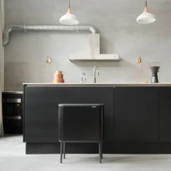 Bo Touch Bin soptunna 11 + 23 liter, mattsvart