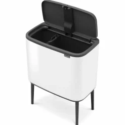Bo Touch Bin soptunna 11 + 23 liter, mattsvart