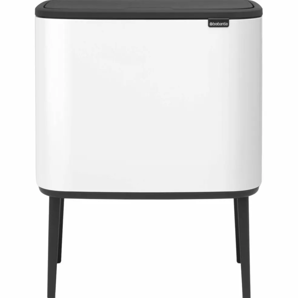 Bo Touch Bin soptunna 11 + 23 liter, mattsvart