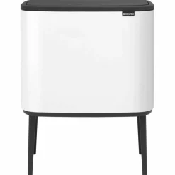 Bo Touch Bin soptunna 11 + 23 liter, vit
