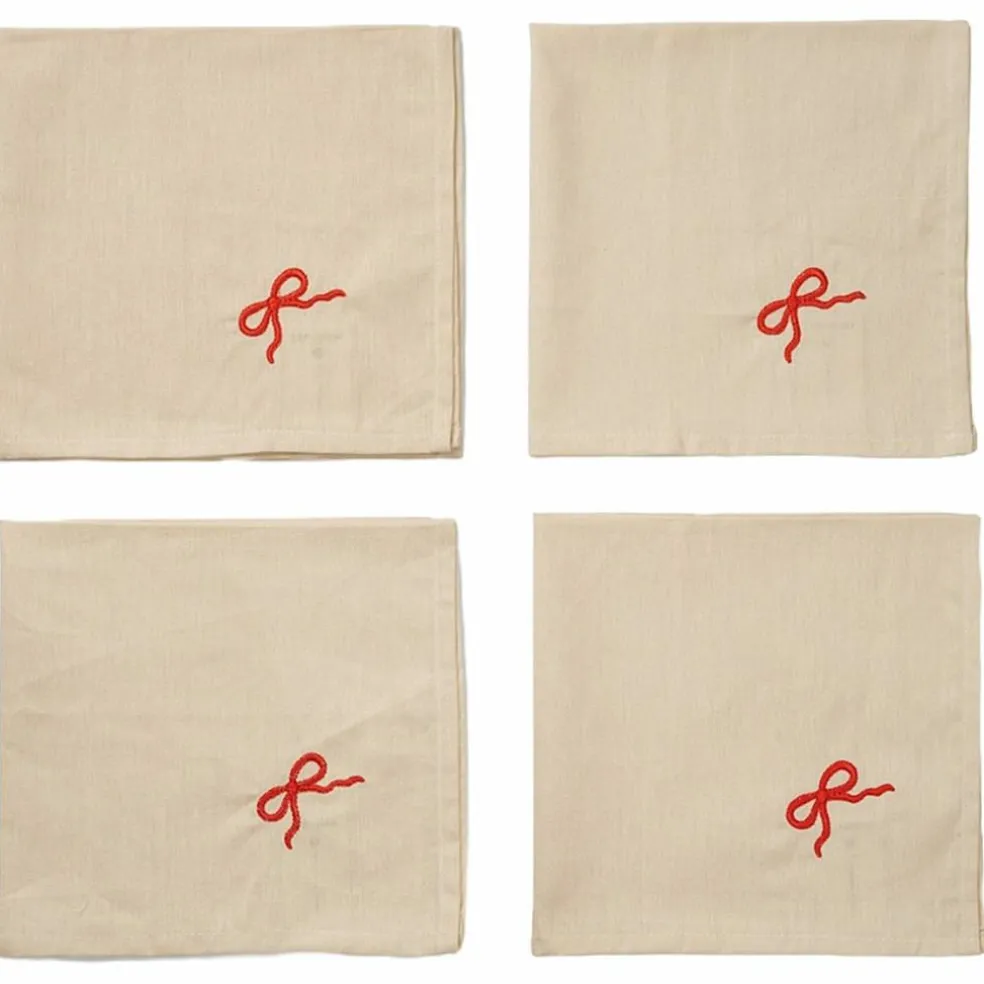 Bow servett 40x40 cm 4-pack