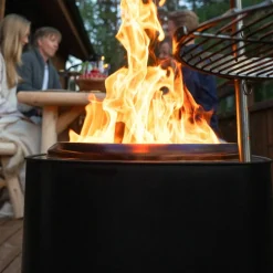 Brasa 50 eldstad, svart