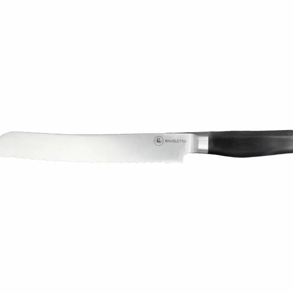Brödkniv, 23 cm, svart