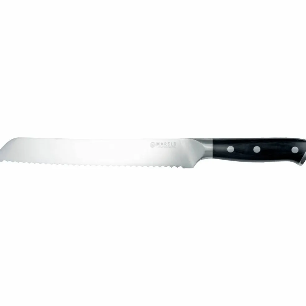 Brödkniv 23 cm, svart