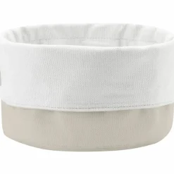 Brödpåse, stor - svart/sand