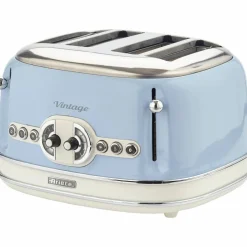 Brödrost 4 skivor beige