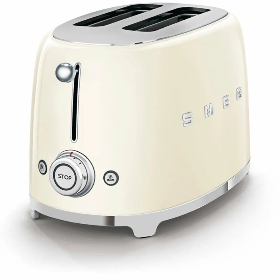 Brödrost 2 skivor Svart