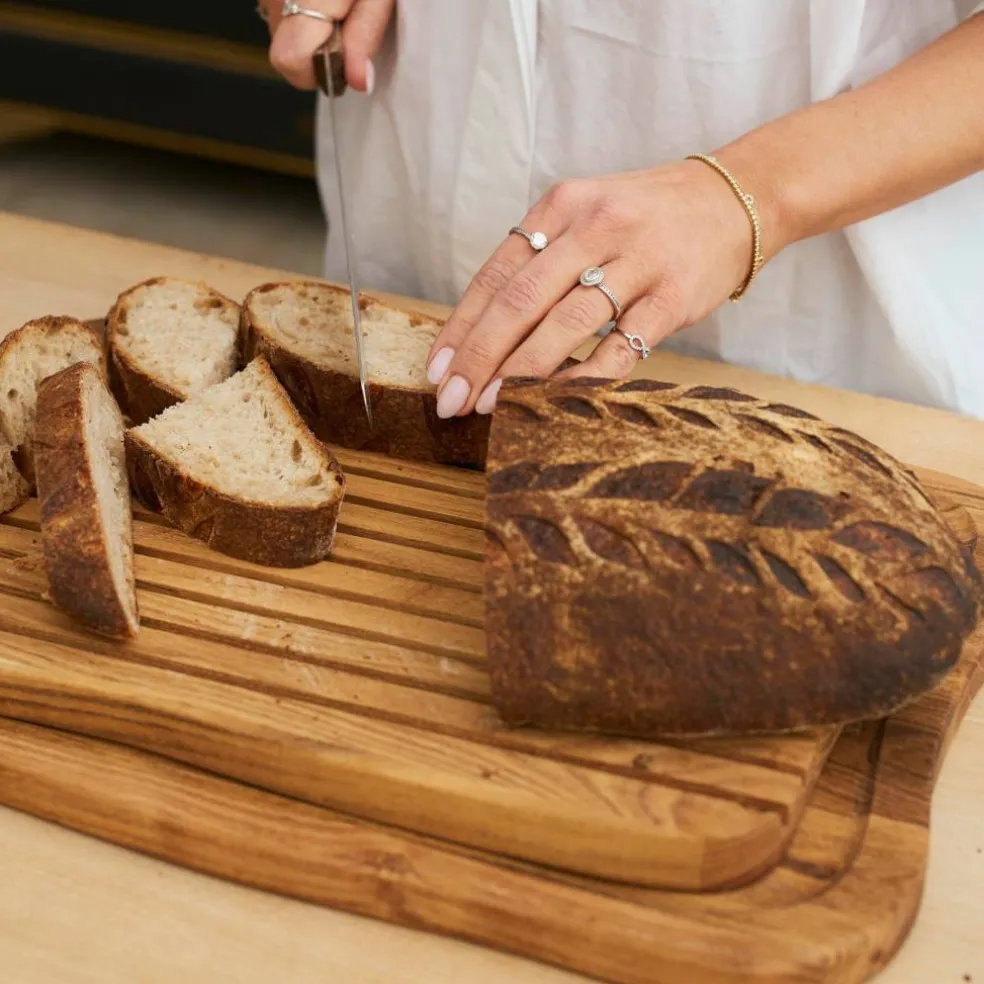 Brödskärbräda Teak