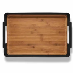 Bricka rektangulär 35 x 50 cm, svart