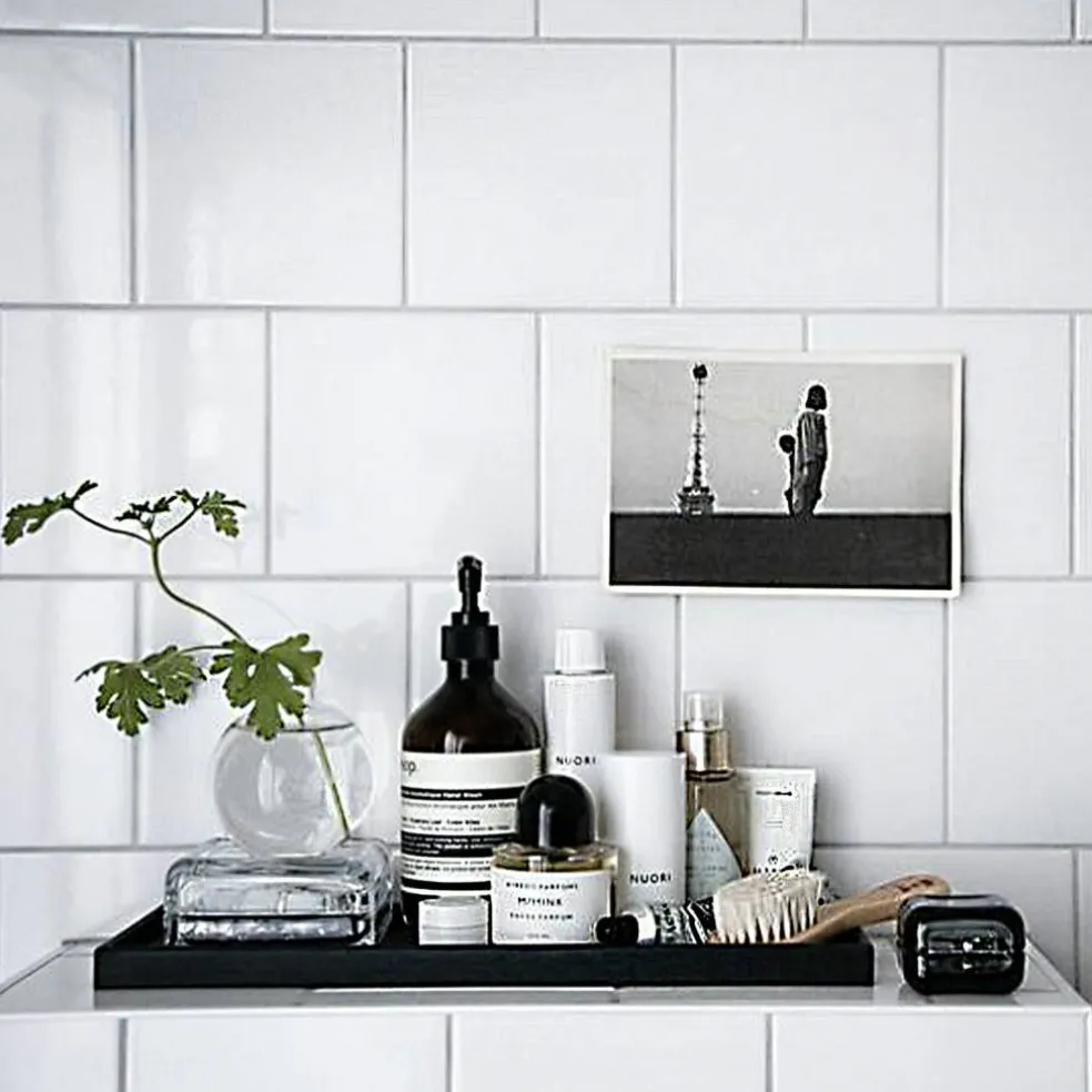 Bricka, 50x18 cm, black