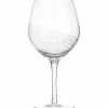 Bubble' Munblåst rödvinsglas