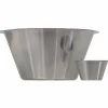 Bunke Hög 0,5 liter Staplingsbar Rostfritt