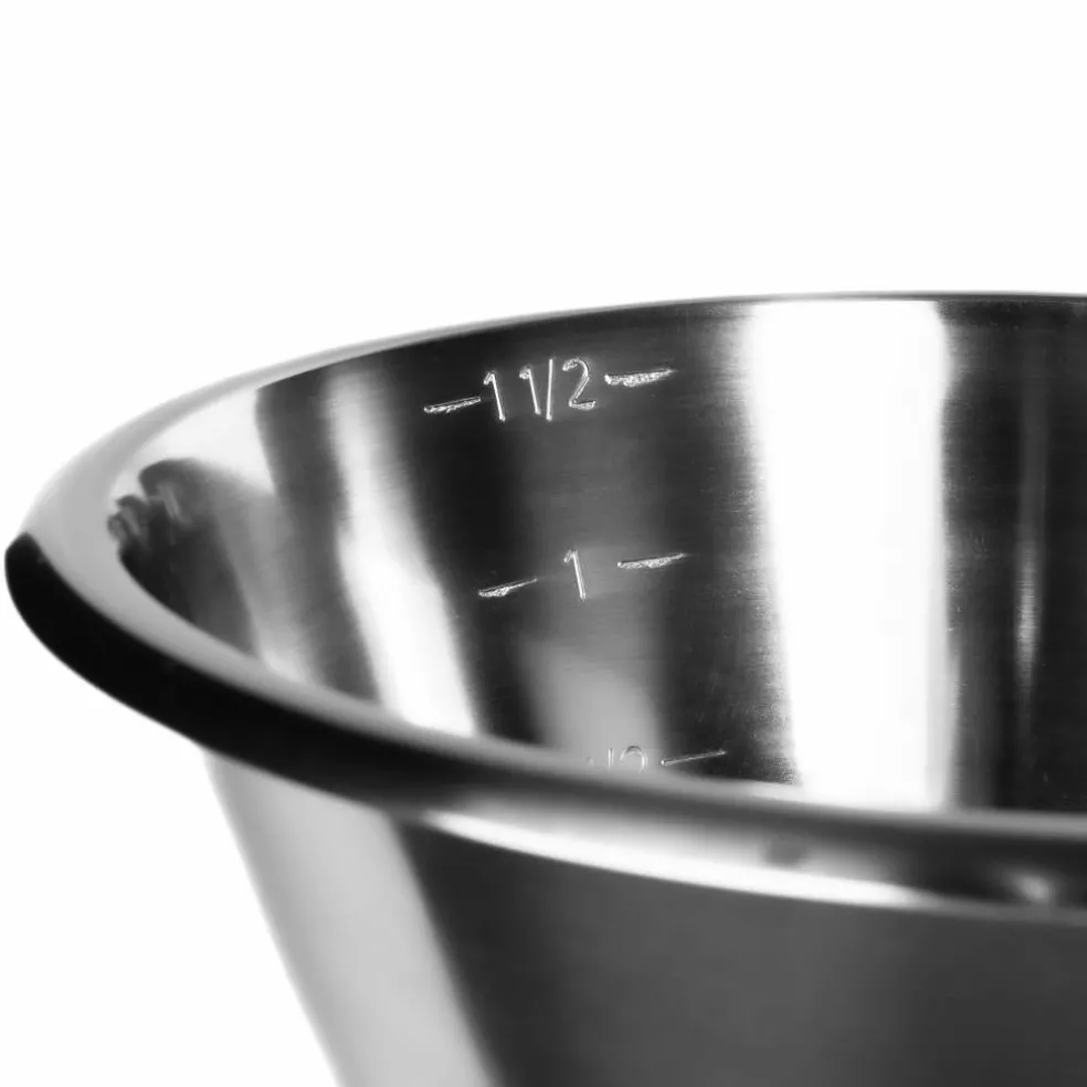 Bunke, rostfritt stål, 1,5 liter
