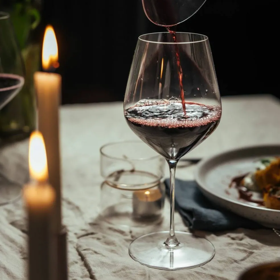 Burgundy rödvinsglas 2-pack