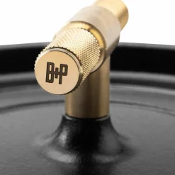 Buster+Punch rund gryta 24 cm, mässingknopp