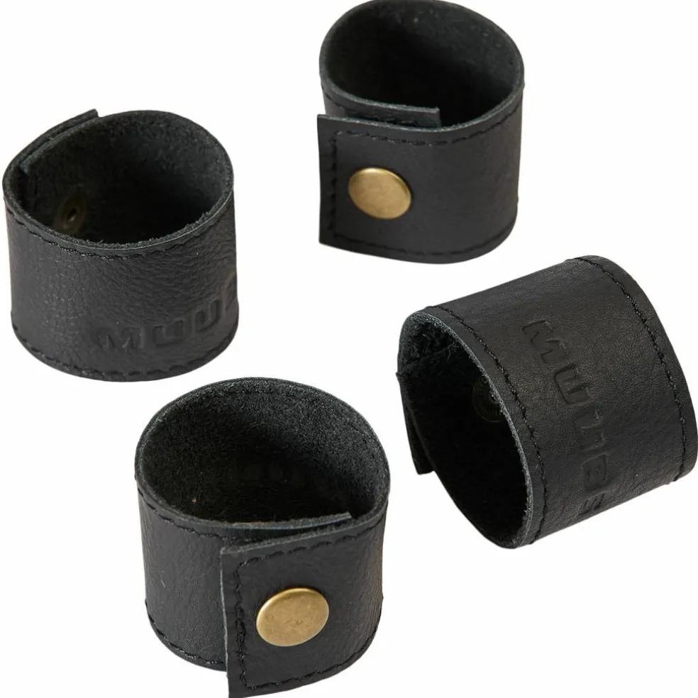 Camou servettringar 4-pack, brun