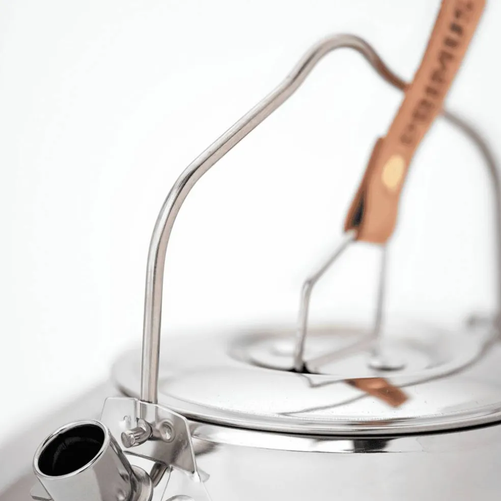 CampFire kaffepanna 0,9 liter, rostfritt stål