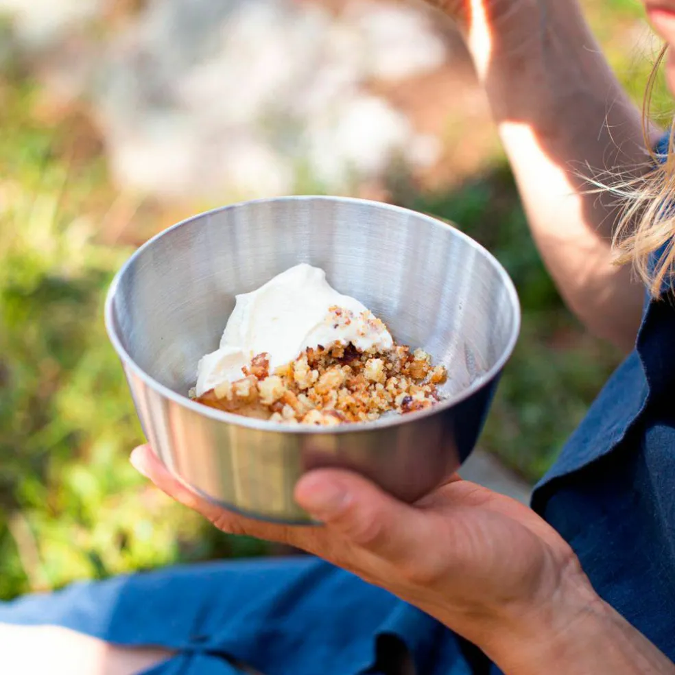 CampFire skål, rostfritt stål