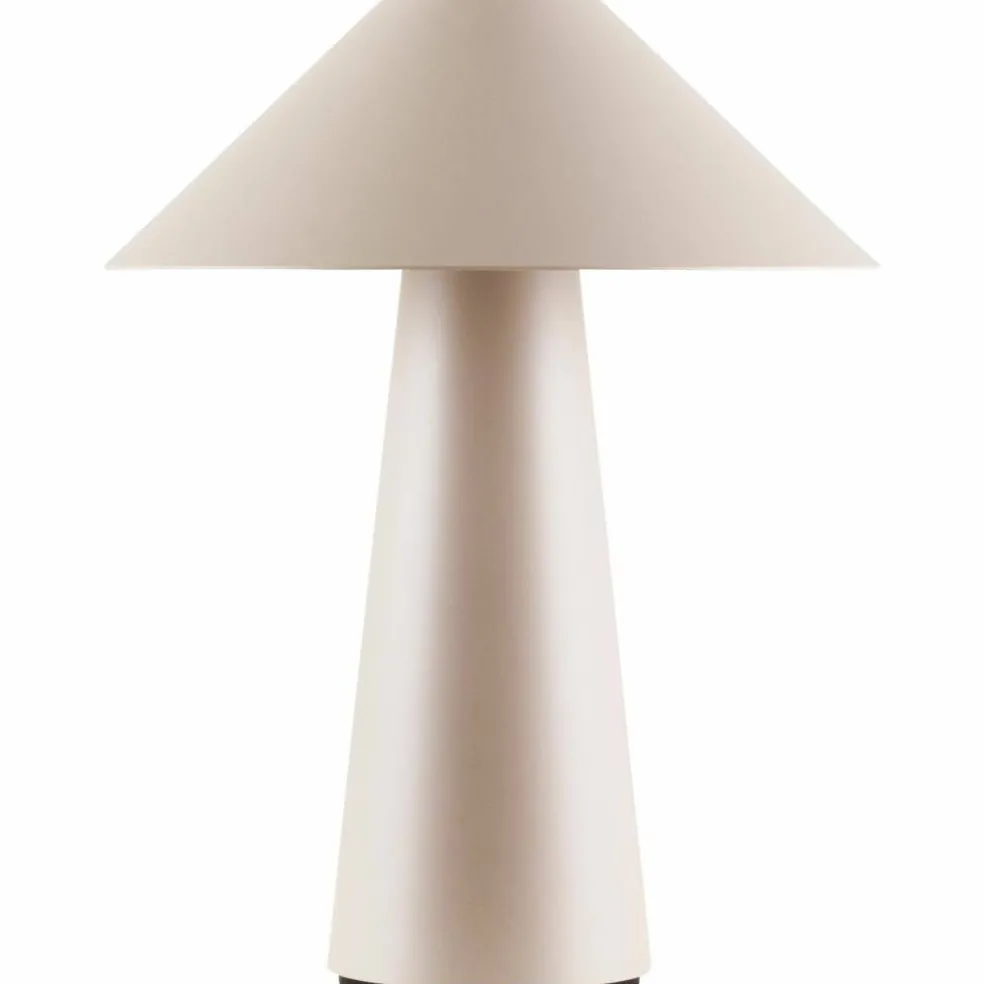 Cannes IP44 portabel bordslampa, beige