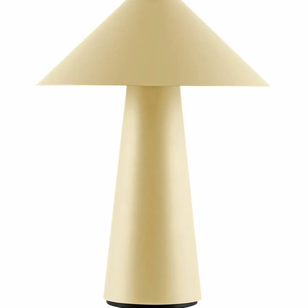Cannes portabel bordslampa, oat yellow
