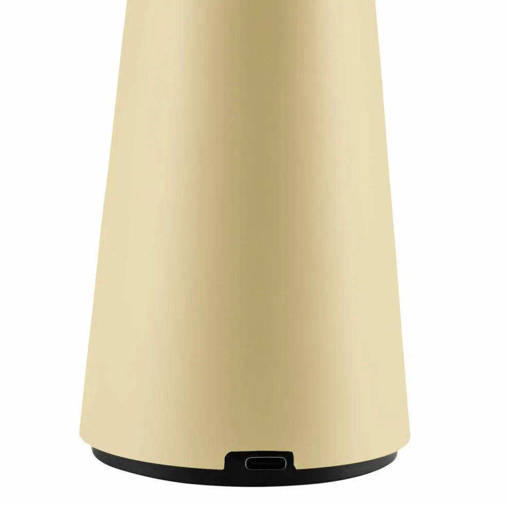 Cannes portabel bordslampa, oat yellow