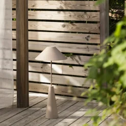 Cannes portabel golvlampa, mud
