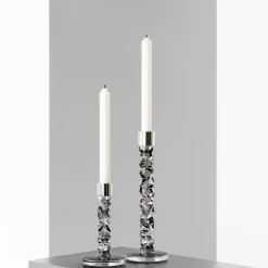 Carat ljusstake, antracit, 18 cm