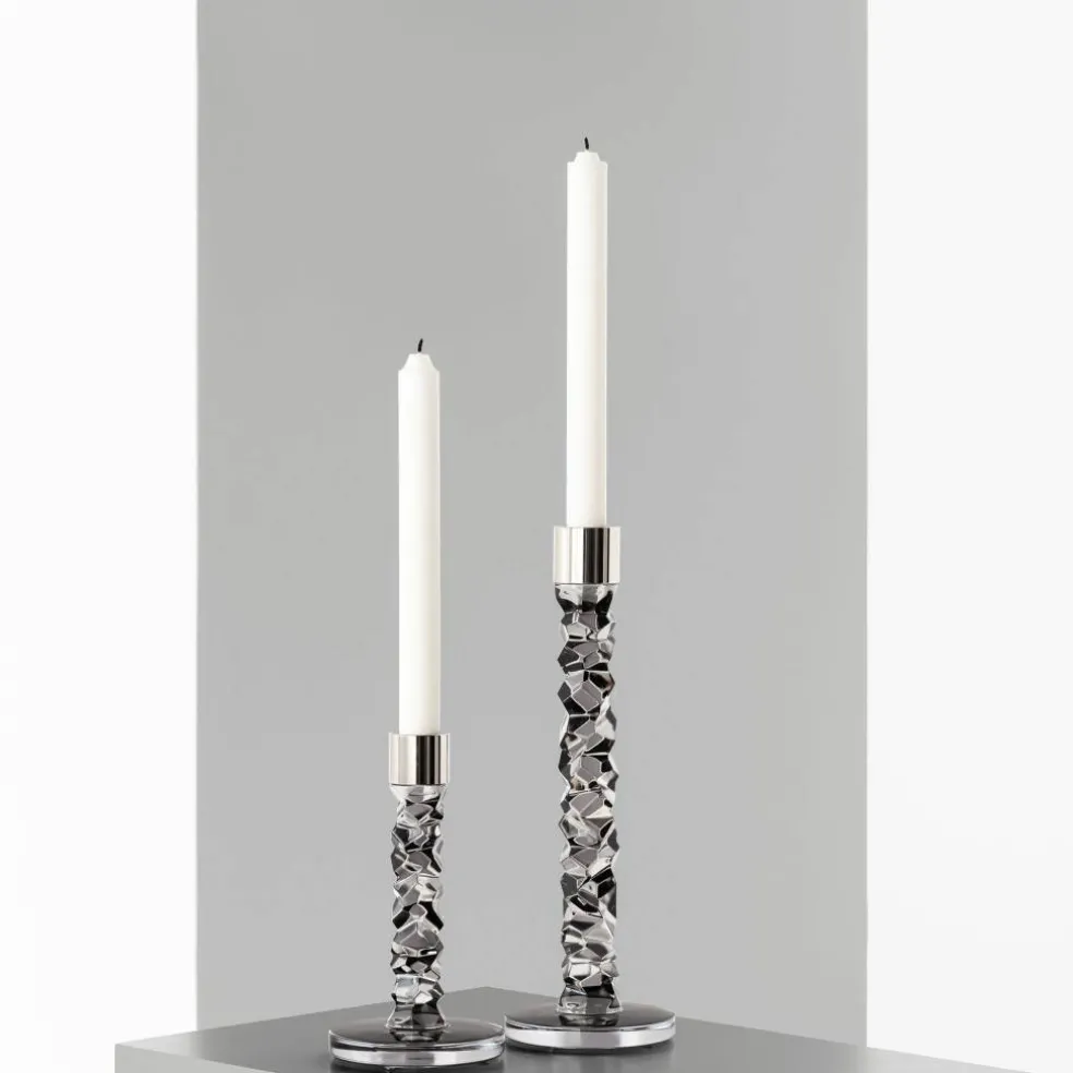 Carat ljusstake, antracit, 18 cm