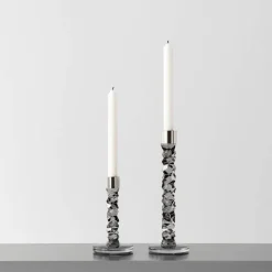 Carat ljusstake, antracit, 18 cm