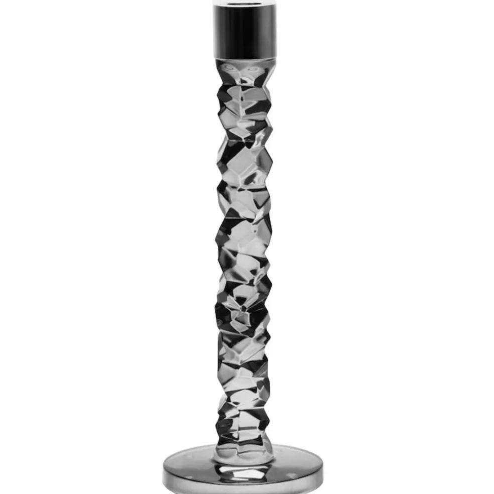 Carat ljusstake, antracit, 18 cm