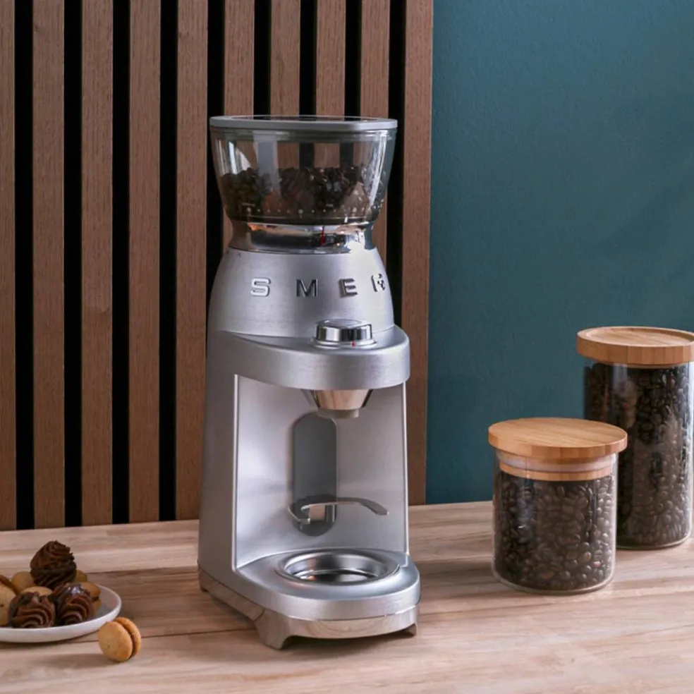 CGF02SSEU Kaffekvarn, silver