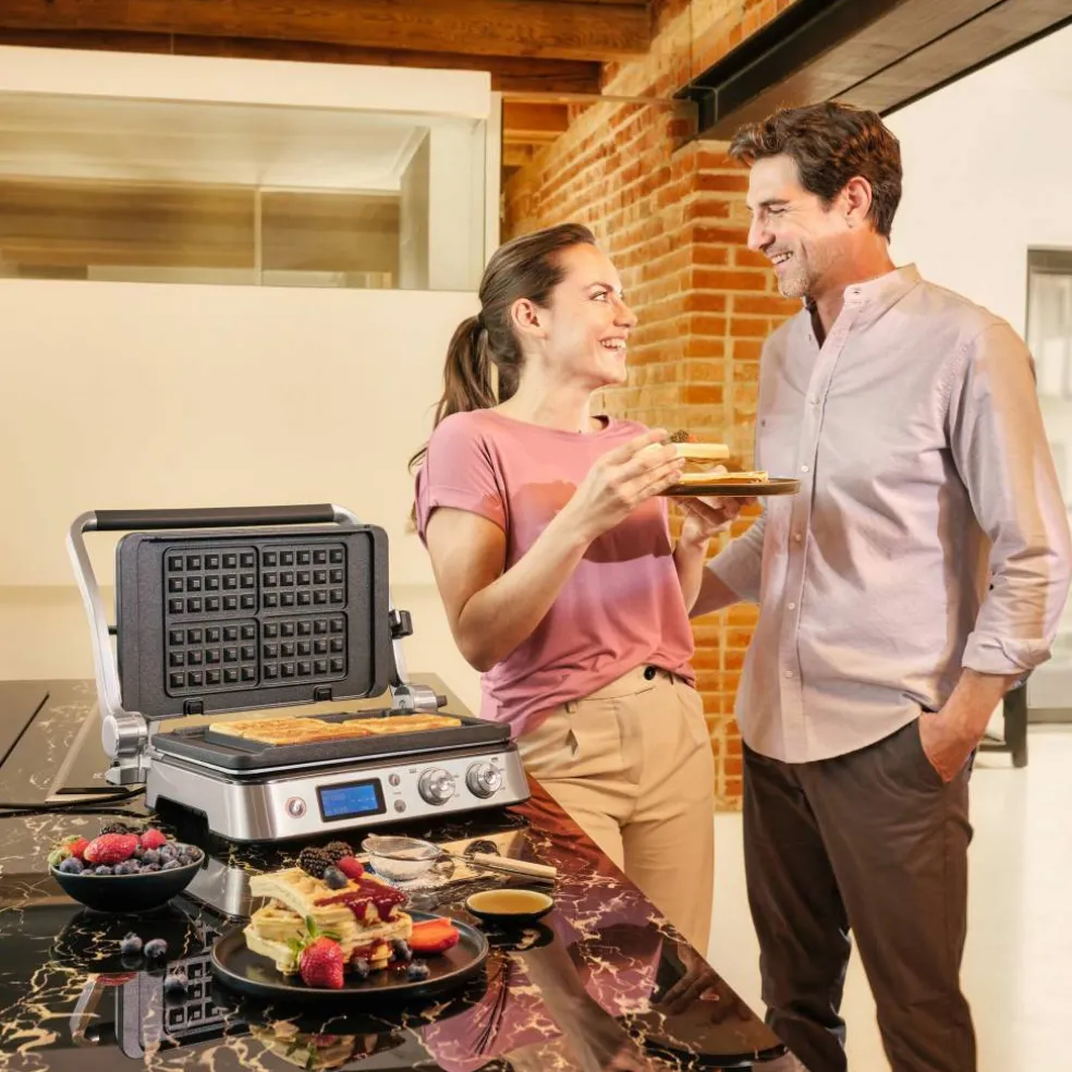 CG9047 MultiGrill 9 Bordsgrill, silver