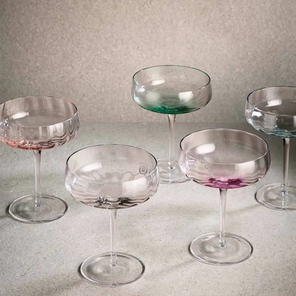 Champagne-/cocktailglas 30 cl, persika