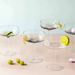 Champagne-/cocktailglas 30 cl, persika