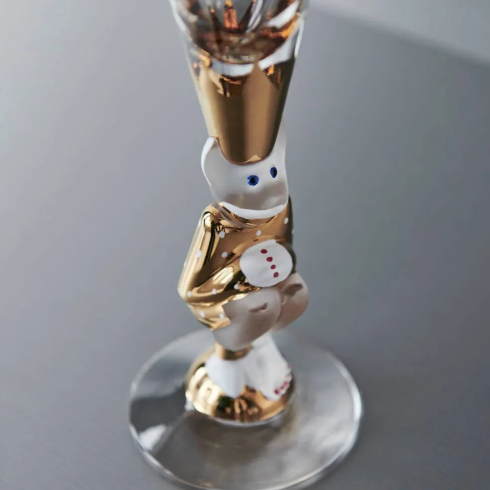 Champagneglas 19 cl, guld