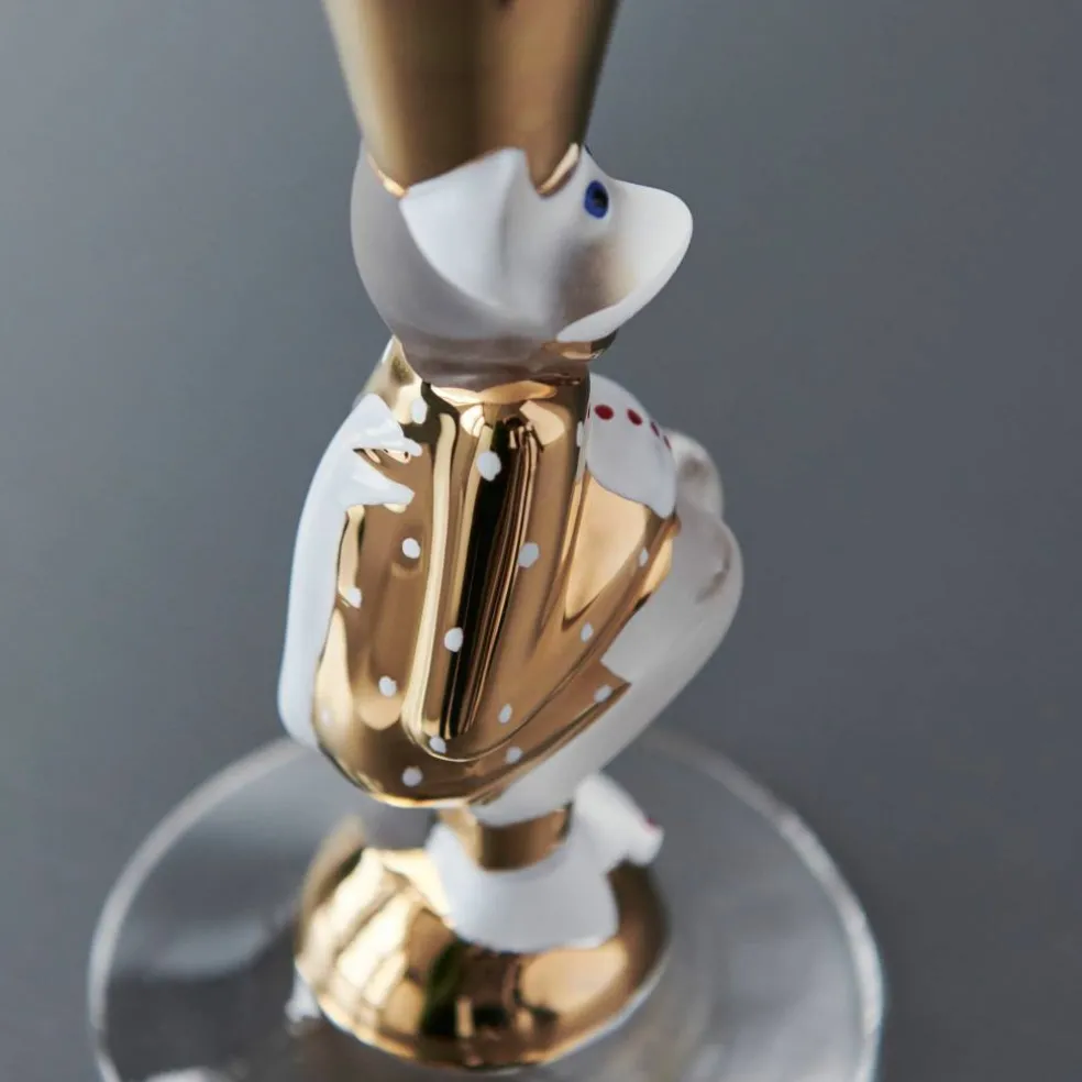 Champagneglas 19 cl, guld